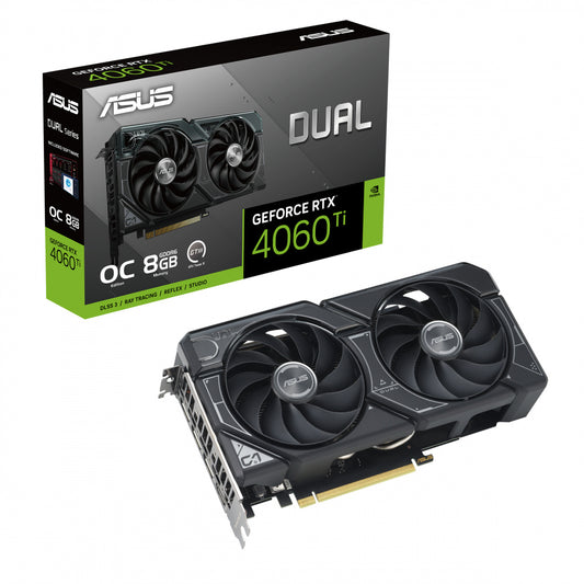 ASUS NVIDIA Dual GeForce RTX 4060 Ti OC