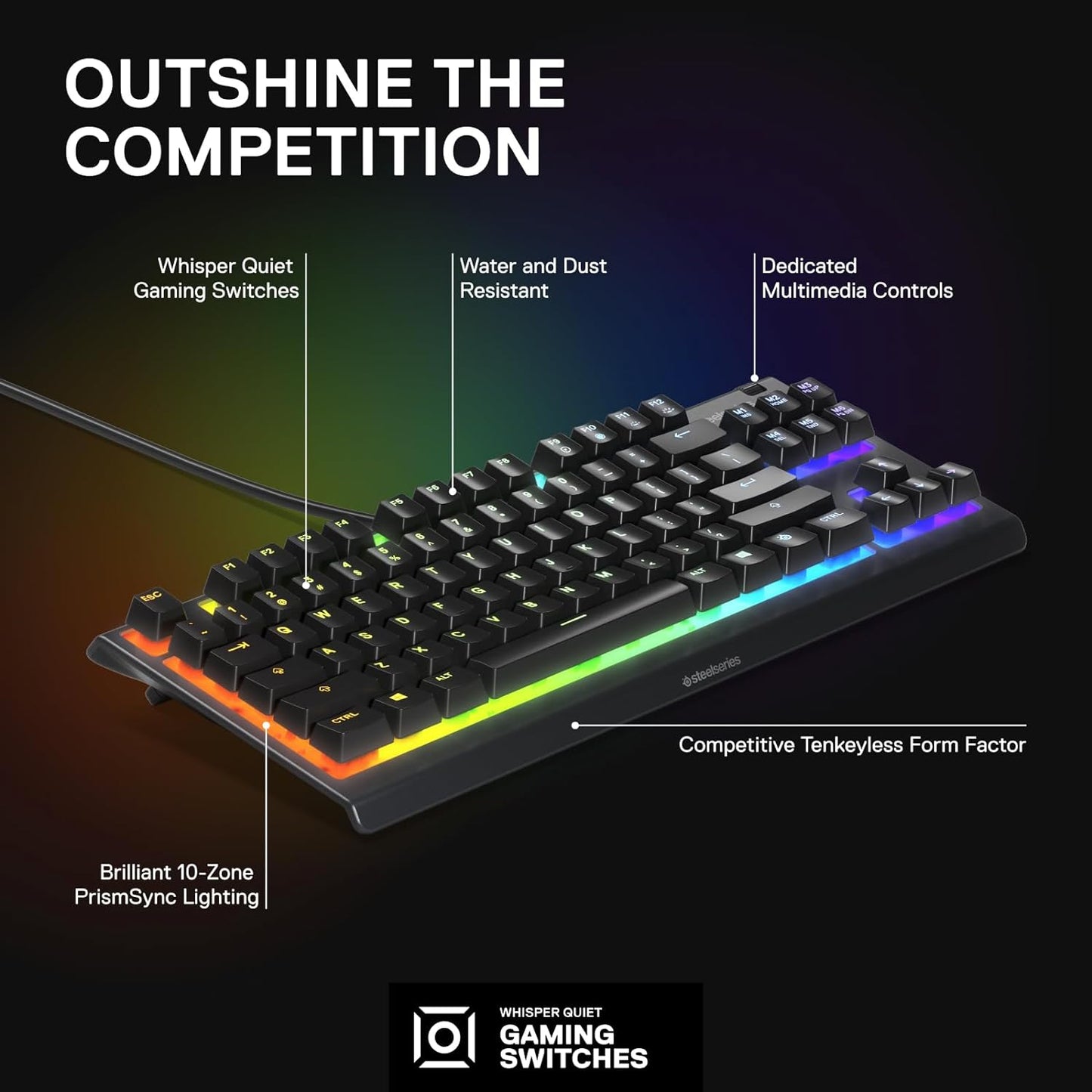 SteelSeries Apex 3 TKL RGB