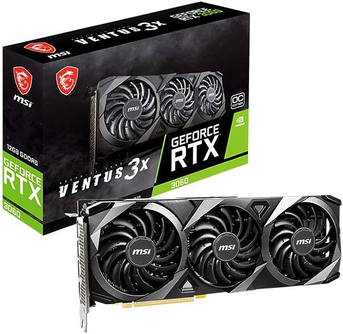 MSI RTX 3060 Ventus 3X 12G OC