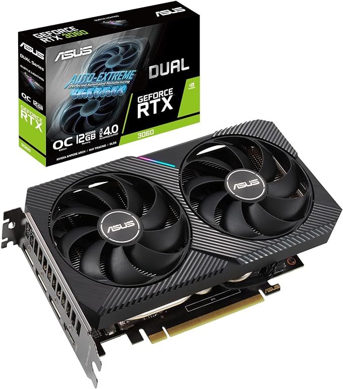 Asus Dual GeForce RTX 3060  12GB V2 OC