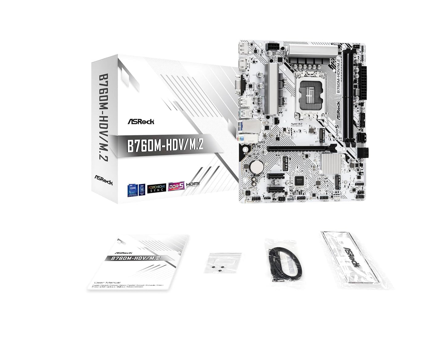 ASRock Motherboard B760M-HDV/M.2