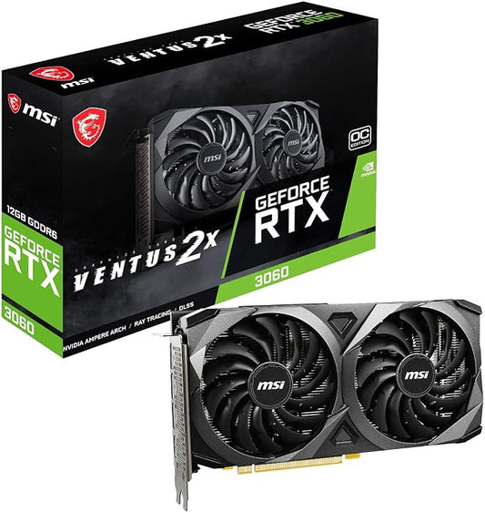 MSI Ventus 2x GeForce RTX 3060 12GB