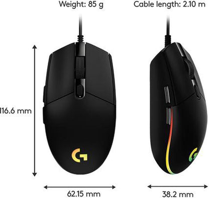 Logitech g203, 8,000 dpi