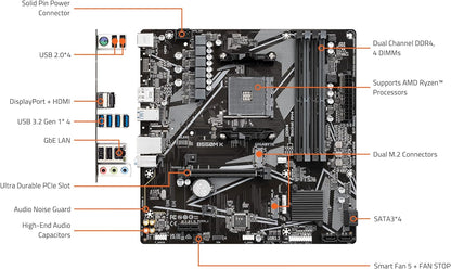 GIGABYTE B550M K