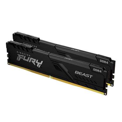 Kit Memoria RAM Kingston Fury Beast DDR4, 3200MHz, 16GB (2 x 8 GB)