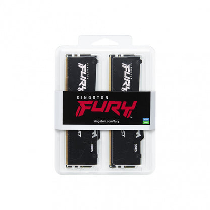 Kit Memoria RAM Kingston FURY BEAST RGB DDR5, 5600MHz, 64GB (2 x 32GB)