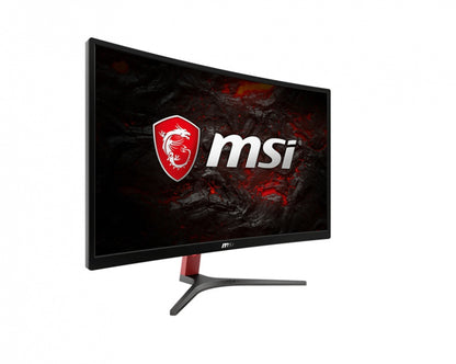 Monitor Gamer Curvo MSI Optix G24C LED 24", Full HD, FreeSync, HDMI, Negro/Rojo