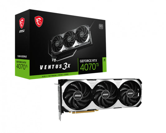 MSI NVIDIA GeForce RTX 4070 Ti VENTUS 3X 12G OC