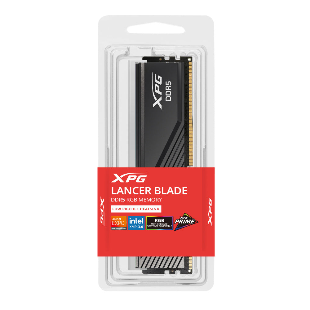 Memoria RAM XPG Lancer Blade RGB DDR5, 6000MHz, 16GB